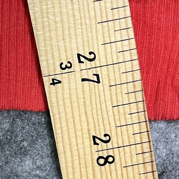 For The Republic Open Wrap Back Top Women’s XL Red Tie Dye Dolman Sleeve - Picture 7 of 16